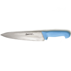 Thumbnail image #1 for Alegacy Foodservice Products Colorcode PC12912BL 12-Inch Cook's Knife, Molybdenum Stainless Steel Blade, Blue Plastic Handle Case of 6
