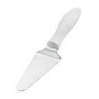 Thumbnail image #1 for Browne USA Foodservice InnovaTools 574361 Cake & Pie Server, 10-1/2 in, Carbon Steel Blade, White Nylon Handle