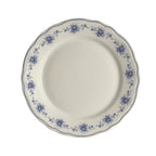 Thumbnail image #1 for Steelite International HL Ivory HL54863879 Round China Plate, 10-5/8", Scalloped Edge, Carolyn Giselle Blue 1 Dozen