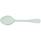 Thumbnail image #1 for JB Prince Comatec R683 A Disposable Mini Plastic Spoon, 3-3/4", Sea Green