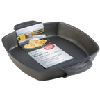 Thumbnail image #2 for TableCraft Products CW30114 Square Cast Iron Fry Pan, 2-1/4 qt., Pre-Seasoned, Induction Ready, Dual Handled Case of 4