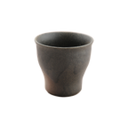 Thumbnail image #1 for Korin Inc Bizen SAC-222 Ceramic Sake Cup, 3 oz., Brown, Round with Flared Rim