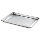 Thumbnail image #2 for New Star Foodservice Inc. 36718 Perforated Aluminum Bun/Sheet Pan, Half Size, 13 x 18 Inches, 18 Gauge Case of 12