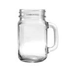 Thumbnail image #1 for International Tableware 120 4 oz Clear Glass Mason Jar Shot Glass with Handle Case of 4 Dozen