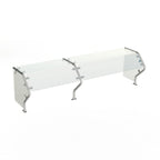 Thumbnail image #1 for Duke Manufacturing TS482-88 Food Shield, 87-1/2"W x 18-1/2"D x 20-1/8"H, Self-Service, Single-Sided, Single Shelf, Sloped Fixed Guard