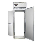 Thumbnail image #1 for Continental Refrigerator Designer Line D1RINSART-E Extra-High One-Section Roll-Thru Refrigerator, Self-Contained, Stainless Steel, Solid Doors
