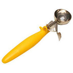 Thumbnail image #1 for AllPoints Foodservice Parts & Supplies Hamilton Beach 1761414 1-3/4 oz Yellow Disher with 2-1/8 in Bowl