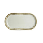Thumbnail image #1 for Steelite International Robert Gordon, Adelaide Birch 6162RG126 Porcelain Oblong Tray, Birch, 7.25" x 4.75" Case of 2 Dozen