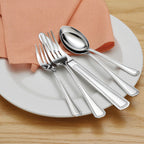 Thumbnail image #2 for 1880 Hospitality Belmore by Oneida® B561FDNF Dinner Fork, 7-1/4", Beaded Border, 18/0 Stainless Steel Pack of 3 Dozen