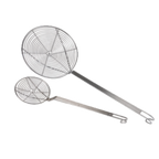 Thumbnail image #1 for Matfer Bourgeat 112293 Fryer Skimmer, 5-1/2" Round Spiral-Wire Bowl, 14" Handle, Stainless Steel