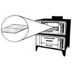 Thumbnail image #1 for AllPoints Foodservice Parts & Supplies 281141 Oven Deck Liner