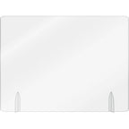 Thumbnail image #1 for AARCO Products FPT3648 Freestanding Clear Acrylic Protection Shield, 36" x 48", 1/4" Thick