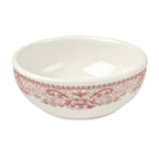 Thumbnail image #1 for Steelite International HL Ivory HL19563923 Round China Nappy Bowl, 14 oz, 5.625" x 2", Willow Rim Rose Case of 3 Dozen