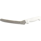 Thumbnail image #1 for AllPoints Foodservice Parts & Supplies 1371550 12-Inch Cimeter Steak Knife, High-Carbon Steel Blade, White Handle