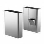Thumbnail image #1 for Zummo 0508040 Stainless Steel Food Prep Bins, 2 Bins, 5.81 gal Total Capacity Case of 2