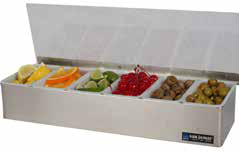 Product image #2 for CFS Brands B4186L Bar Garnish Caddies