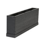 Thumbnail image #1 for Mikasa Hospitality (Lifetime Brands, Inc.) Select Concept BQ303B 3-Compartment Black Oak Cutlery Tray Case of 2