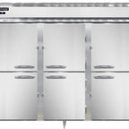 Thumbnail image #2 for Continental Refrigerator Designer Line D3RENHD Three-Section Wide Reach-In Refrigerator, Solid Half-Height Doors, Top-Mounted Refrigeration