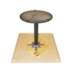 Thumbnail image #1 for Grosfillex US624201 Mounting Plate, 20 x 20 x 1/2 in, for Metal Table Base