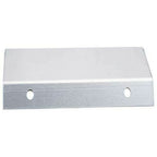 Thumbnail image #1 for AllPoints Foodservice Parts & Supplies 2241364 Grill Scraper Splash Guard, 6"L x 2-1/4"W x 1/2"H, Aluminum