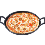Thumbnail image #1 for TableCraft Products CW30118 Cast Iron Pizza Pan, 12-3/4" Round, 2 Handles, Pre-Seasoned Case of 4