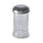Thumbnail image #1 for Concasse MCACCAZ12 Glass Sugar Pourer with Chrome-Plated Top, 12 oz Case of 24