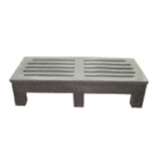 Thumbnail image #1 for SPG International Iss DUN2436 Plastic Dunnage Rack, 36"W x 24"D x 12"H, 2000 lb Capacity