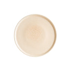 Thumbnail image #1 for Global Tableware Collective Bonna, Ripple BNMRGRPL21DZ Round Porcelain Flat-Edge Plate, Ripple, 8-1/4"