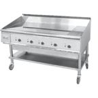 Thumbnail image #1 for Keating of Chicago Miraclean 60X36FT-E Electric Chrome-Plated Griddle, 60" W x 30" D Cooking Surface, Zoned Thermostatic Controls