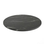Thumbnail image #2 for Flash Furniture ST-RD600C-1-M-3A-M-BLK-MAR-GG Round Tabletop, 24" Diameter, Black Faux Marble, HPL Wrapped