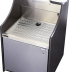 Thumbnail image #5 for Perlick Corporation Top Shelf MOBS-24DSC 24-Inch Mobile Bar Storage Cart with Drainboard, Lockable Cabinet & LED Task Lighting