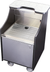 Thumbnail image #5 for Top Shelf 24-Inch Mobile Bar Storage Cart with Drainboard, Lockable Cabinet, and LED Task Lighting