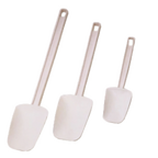 Thumbnail image #2 for Libertyware PSS135 Spoon Spatula, 14", White Plastic Handle Case of 120