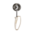 Thumbnail image #1 for Zeroll EZ 2010 #10 Squeeze-Handle Disher, 2–3 oz, Stainless Steel Bowl, Ivory Handle Case of 12