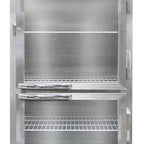 Thumbnail image #1 for Continental Refrigerator Designer Line D1RENGDHD One-Section Reach-In Refrigerator, Half-Height Glass Doors, Self-Contained Refrigeration