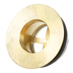 Thumbnail image #1 for AllPoints Foodservice Parts & Supplies 561216 Heavy Cast Brass Drain Assembly, 1-1/2" NPS, 3" Flange