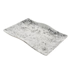 Thumbnail image #1 for G.E.T. Endure RFS302 Rectangular Melamine Platter, 17" x 12-1/5" x 1-4/5", Pebble Gray Case of 6
