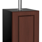Thumbnail image #1 for Beverage Factory Kegco V24UPRR-2 Commercial 2-Keg Beer Dispenser, Dual-Faucet, Black, 23.5"W x 23.25"D x 34"H