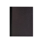 Thumbnail image #1 for Risch Metro METRO-2V 8.5X11 Double-Fold 2-View Black Menu Cover, 8-1/2" x 11" Case of 25