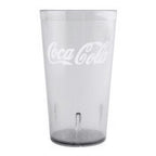 Thumbnail image #1 for G.E.T. Coca Cola 6624-CCL-EC Plastic Tumbler, 24 oz, Clear