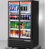 Thumbnail image #5 for True Two-Section Self-Contained Glass Door Refrigerated Merchandiser
