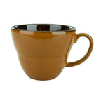 Thumbnail image #1 for International Tableware Luna LU-1-TA 9 oz Terracotta Stoneware Coffee Cup, Stackable, Reactive Glaze Case of 2 Dozen