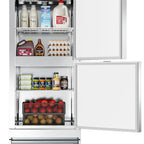 Thumbnail image #7 for Koolmore RIR-1D-SSHD 1-Section Reach-In Refrigerator, 23 Cu. Ft., Solid Half Doors, Stainless Steel, Bottom-Mount Self-Contained