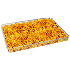 Thumbnail image #2 for Cadco COB-H Half-Size Aluminum Oven Basket, 17-7/8" x 13-3/4"