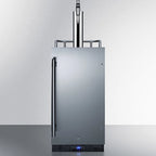 Thumbnail image #6 for Summit Commercial SBC15NCF 15-Inch Nitro Cold Brew Coffee Dispenser, 2.9 Cu. Ft., Built-In or Freestanding, 1/6 Keg Capacity
