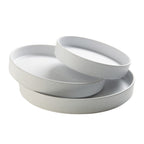 Thumbnail image #2 for Cal-Mil Hudson 22017-8-15 Round Melamine Serving Plate, White, 8-1/4" Diameter Case of 6