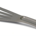 Thumbnail image #1 for JB Prince Matfer U833 Slotted Spatula, 12"L, Heat Resistant to 450°F, Exoglass, Gray
