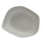 Thumbnail image #1 for Steelite International Delfin, Marisol Driftwood 7006DD004 Melamine Salad Serving Bowl, 2.5 qt., Gray, 13-5/8" x 11" x 3"