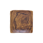 Thumbnail image #1 for G.E.T. Sequoia - EGS D958SQ-SEQ Natural Square Melamine Plate, 9-5/8" x 9-5/8" x 2-1/4" Case of 6