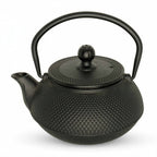Thumbnail image #1 for Korin Inc TPI-TB1-03 Black Cast Iron Arare Teapot with Lid, 10 oz